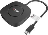 CLUB 3D CSV-1550 USB Type C 3.2 Gen 1 Multi Stream Transport (MST) Hub DisplayPort1.4