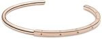 PANDORA Signature I-D Armreif in Ros&eacute;gold mit 14 Karat ros&eacute;vergoldete