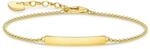 THOMAS SABO Armband Classic gold 925 Sterlingsilber, 750 Gelbgold Vergoldung