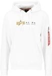 Alpha Industries Herren Alpha Label Hoody Kapuzensweat f&uuml;r Herren Kapuzenpullover