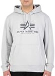 Alpha Industries Basic Hoody Kapuzensweat f&uuml;r Herren Pastel Grey