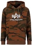ALPHA INDUSTRIES Herren Alpha Industries Basic Hoody Camo Kapuzensweat f&uuml;r Herren