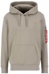 Alpha Industries Herren Back Print Hoody Kapuzensweat F&uuml;r Kapuzenpullover, Vintage