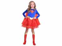 amscan Alter 3-4 Jahre Klassisch Super-Mädchen Supergirl Warner Bros Schickes...