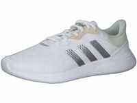 Adidas Damen QT Racer 3.0 Sneaker, FTWR White/Silver met./Linen Green, 36 2/3 EU