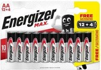 Energizer Max Batterien AA, 16 St&uuml;ck