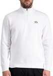Alpha Industries Herren Alpha Industries Half Zip Sweater Sl Sweatshirt f&uuml;r Herren