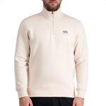 Alpha Industries Herren Alpha Industries Half Zip Sweater Sl Sweatshirt f&uuml;r Herren