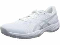 ASICS Damen Gel-Game 9 Padel Sneaker, White/Pure Silver, 40 EU