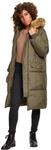 Urban Classics Damen Ladies Oversize Faux Fur Puffer Coat Jacke,per Pack...