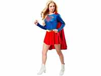 Rubie's Offizielles Supergirl (TV-Serie) Kostüm für Erwachsene, Blau / Rot, L