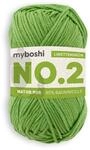 myboshi No.2 Baumwolle zum H&auml;keln, Baby Wolle, vegane Wolle zum Stricken, 60 Grad