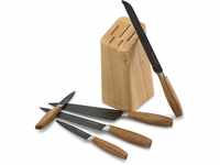 Echtwerk Küchenmesser Set aus hochwertigem Stahl, 6-teiliges Messerset mit...