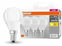 Osram LED Base Classic P Lampe, 5 W, Ersatz für 40-W-Glühbirne, Warmweiß,...