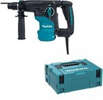 Makita HR3001CJ/2 SDS-Plus Drehhammer 240 V, 30 mm, Lieferung in Makpac-Koffer