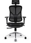 Diablo V-Basic B&uuml;rostuhl Ergonomisch Schreibtischstuhl Drehstuhl mit integrierter