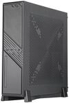 Silverstone SST-ML12B - Milo12 schmales und kompaktes Mini-ITX-Geh&auml;use - ML12