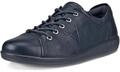 ECCO Damen Soft 2.0 schn&uuml;rer Marine 39