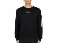 Alpha Industries Organics EMB Sweater Sweatshirt für Herren Organic Black