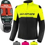 SHIMA DRIFT Motorrad Jacke Damen mit Protektoren AIRFORCE R&uuml;ckenprotektor