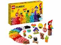 LEGO Classic Großes Kreativ-Bauset Konstruktionsspielzeug-Set, Baue EIN Smiley