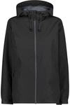 CMP - Damenjacke mit fester Kapuze, Schwarz, M
