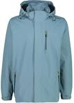 CMP - Herrenjacke mit Rei&szlig;verschluss und atmungsaktiver Kapuze, Wasserkraft, 52