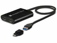 SoNNeT Dual 4K HDMI 2.0 Adapter for M1 Macs, USB3-DHDMI