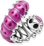 PANDORA MOMENTS Charm "S&uuml;&szlig;e gekr&auml;uselte Raupe" Silber 790762C01