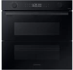 Samsung NV7B45502AK/U1 Einbaubackofen,76 ℓ, Dual Cook Flex, Pyrolytische