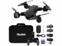 Rollei Fly 60 Combo Drohne, WiFi-Live-Bild Übertragung, 6-Achsen Gyroskop,...