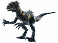 JURASSIC WORLD Track 'N Attack Indoraptor - Hybrid-Dinosaurier, schimmernde...