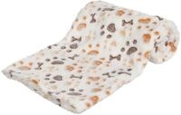 Trixie 37178 Decke Lingo, 100 &times; 75 cm, wei&szlig;/beige