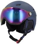 CMP - Wa-2 Skihelm mit Visier, Marine, XL