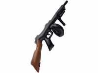 Inflatable Tommy Gun, Black, 75cm / 30in