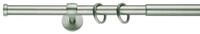 mydeco 66111 Teleskopgarnitur Cap-Noble, 16/19 mm, 120-210 cm, Edelstahl/Optik