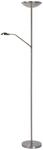 LUCIDE ZENITH - Stehlampe Mit Leselampe - LED Dim. - 3000K - Chrom Matt