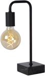 LUCIDE LORIN - Tischlampe - 1xE27 - Schwarz
