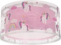 Dalber Deckenleuchte f&uuml;r Kinder Einh&ouml;rner Tiere Unicorns, Deckenlampe Kinderzimmer,
