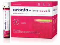 aronia+ PRO IMMUN Trinkampullen, 30 Stück, Nahrungsergänzungsmittel mit Zink...