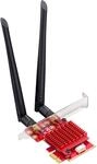 Cudy AX5400 Tri-Band Wi-Fi 6 WLAN- / Bluetooth&reg;-Adapter PCIe 5400MBit/s