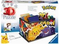 Ravensburger 3D Puzzle 11546 - Aufbewahrungsbox Pokémon - Praktischer...