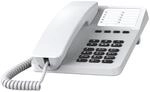 Gigaset DESK 400 - Schnurgebundenes Telefon mit elastischem Kabel, Platz f&uuml;r 10