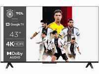 TCL 43P639 43 Zoll (108cm) LED Fernseher, 4K UHD, Smart TV, Google , HDR 10,...