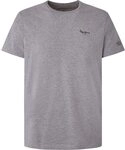 Pepe Jeans Herren Original Basic 3 N T-Shirt, Grau (Grey Marl), S