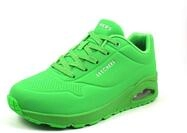 Skechers Damen Uno Stand On Air Sneakers, Gr&uuml;nes Durabuck Mesh, 42 EU