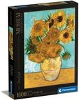 Clementoni 31438 Van Gogh Vase mit Sonnenblumen Puzzle 1000 Teile