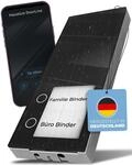 DOORLINE 150730 Slim DECT T&uuml;r&ouml;ffner T&uuml;rsprechanlage 2-Familienhaus, Schwarz