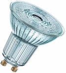 OSRAM PAR16 LED Reflektorlampe mit GU10 Sockel, Warmweiss (2700K), Glas Spot,...