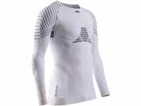 X-Bionic Herren Invent 4.0 Round Neck Long Sleeves Men Shirts, Weiß Schwarz, L...